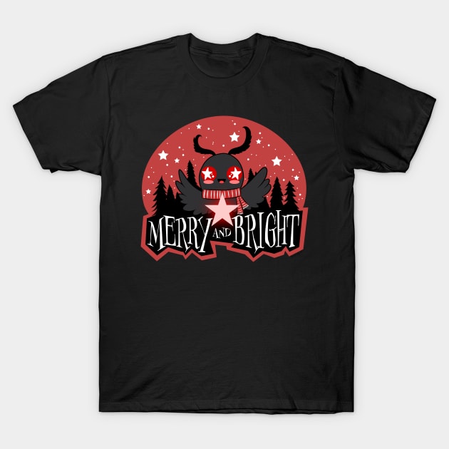 Merry and Bright T-Shirt by stevenselbyart